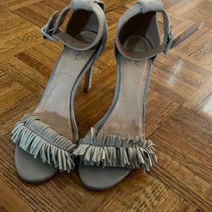 Joie heels in light tan color size 8 1/2.